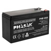 Phasak Bateria  12V / 9Ah - Bateria sellada plomo-acido estandar